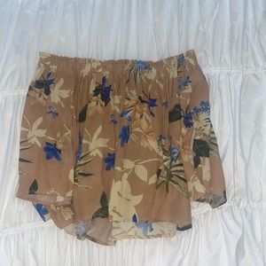 Planet Blue off the should top